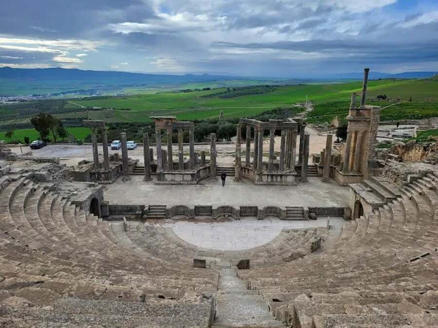 Visite privée de Dougga en demi Journée depuis Tunis ou Hammamet